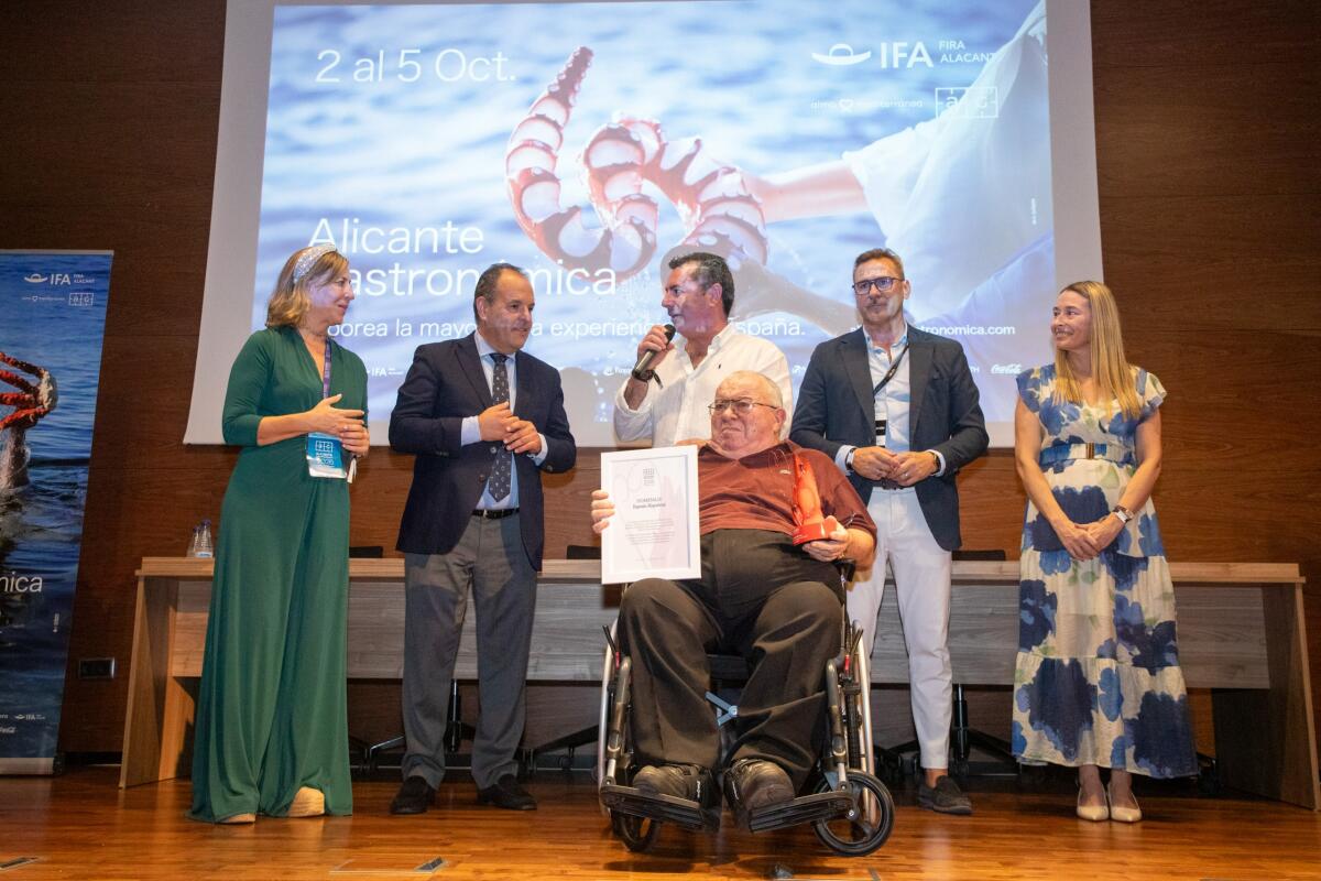 Alicante Gastron&oacute;mica cierra su edici&oacute;n m&aacute;s ambiciosa con el homenaje a Ram&oacute;n Riquelme, Pedro Mor&aacute;n y Gonzalo Ant&oacute;n y la Panader&iacute;a Los Quincenos 