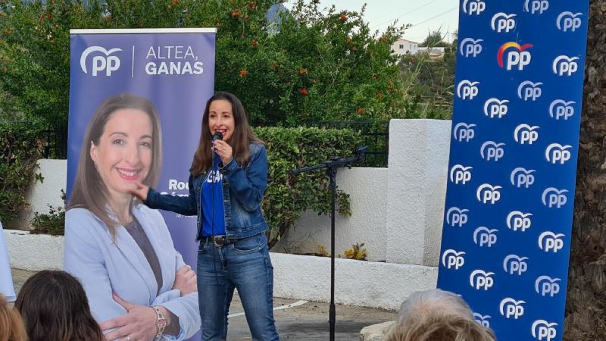 Altea la Vella acoge el acto central de la campaña del PP