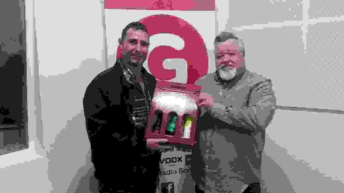 Pedro Andreu, tercer ganador del concurso de Bodegas Antonio Alcaraz y Gestiona Radio