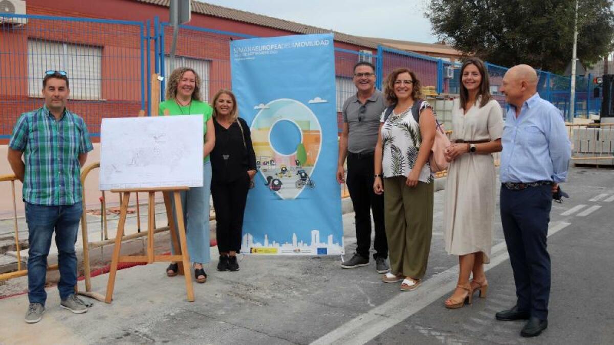 Benidorm mejora el tránsito peatonal en los itinerarios escolares con actuaciones en la calle Nicaragua y Azucenas