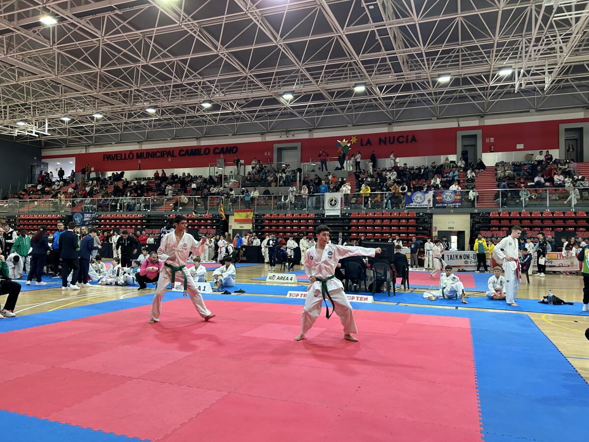 El Campeonato de España GUPS de Taekwon-Do ITF se celebró en La Nucía