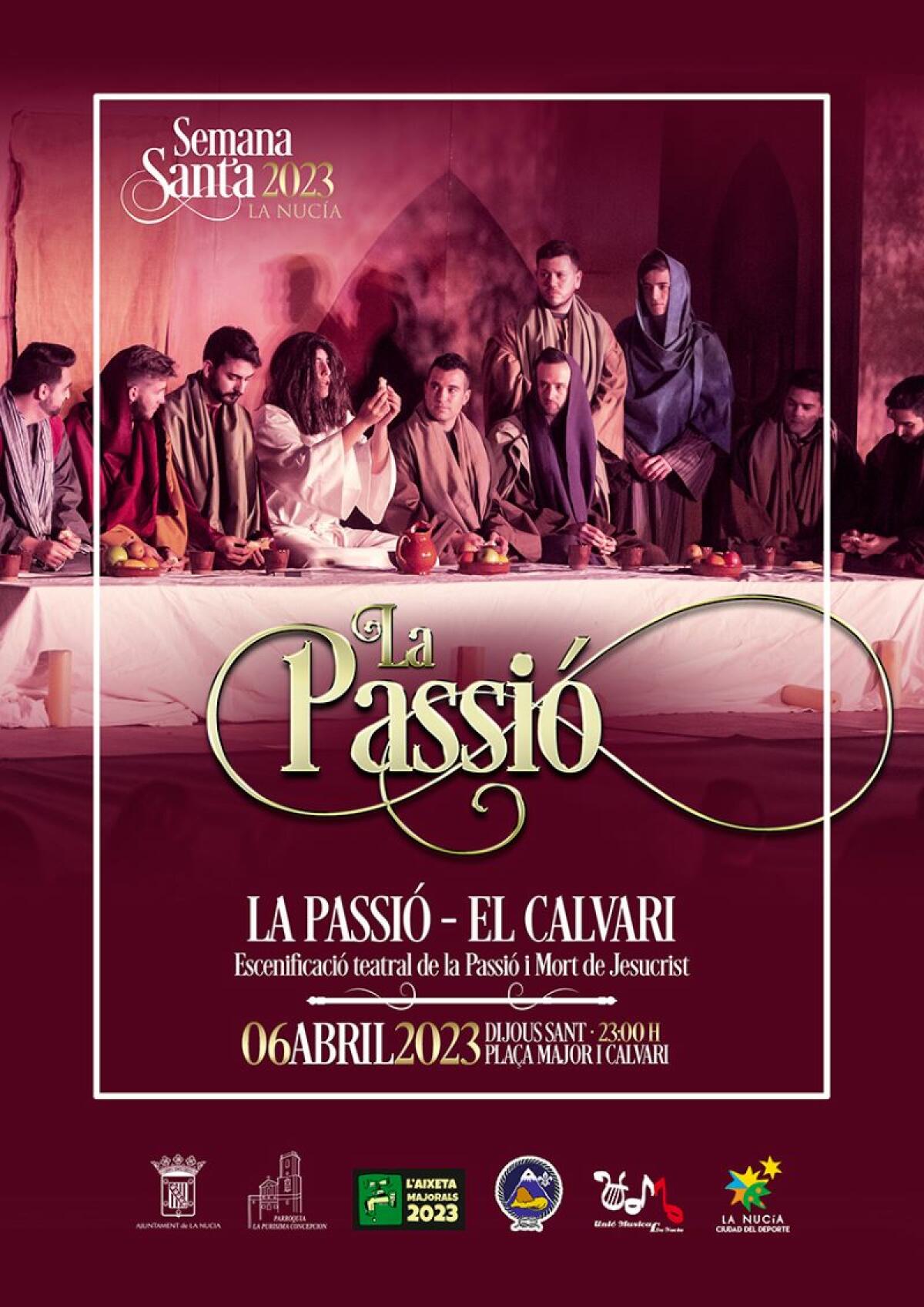 Mañana vuelve la escenificación teatral de “La Passió” de La Nucía 