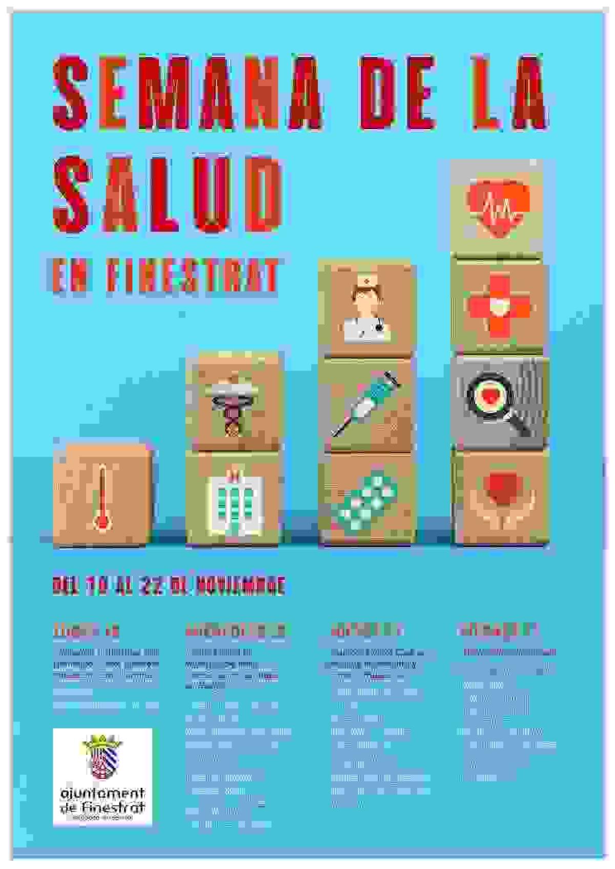 Finestrat celebra su Semana de la Salud del 18 al 22 de noviembre