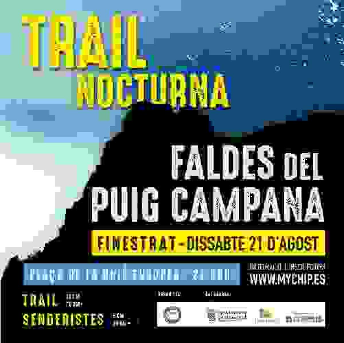 FINESTRAT SE PREPARA PARA LA “TRAIL NOCTURNA PUIG CAMPANA” QUE SE DISPUTA EL SÁBADO 21 DE AGOSTO