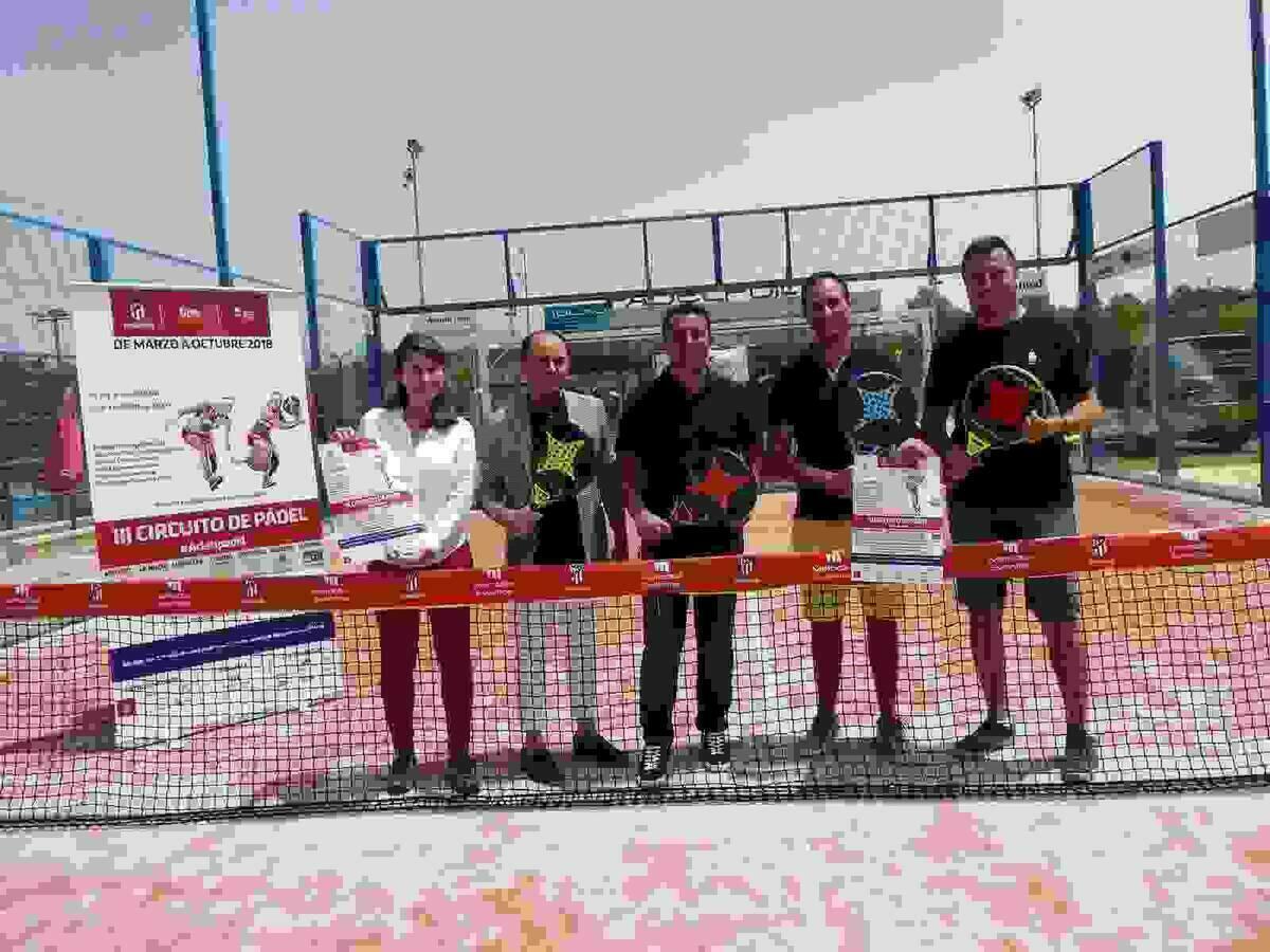 El &ldquo;Circuito de Padel del Atleti de Madrid&rdquo; llega a La Nuc&iacute;a este fin de semana