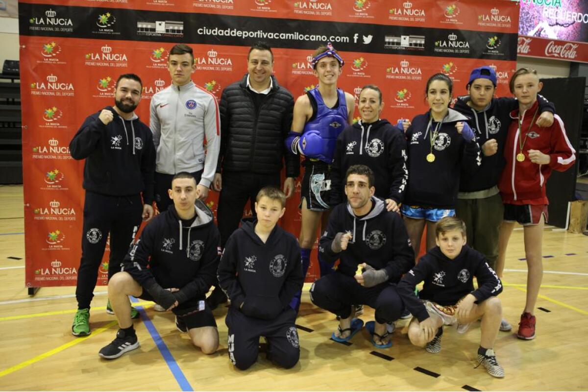 9 medallas nucieras en el Auton&oacute;mico de Muaythai