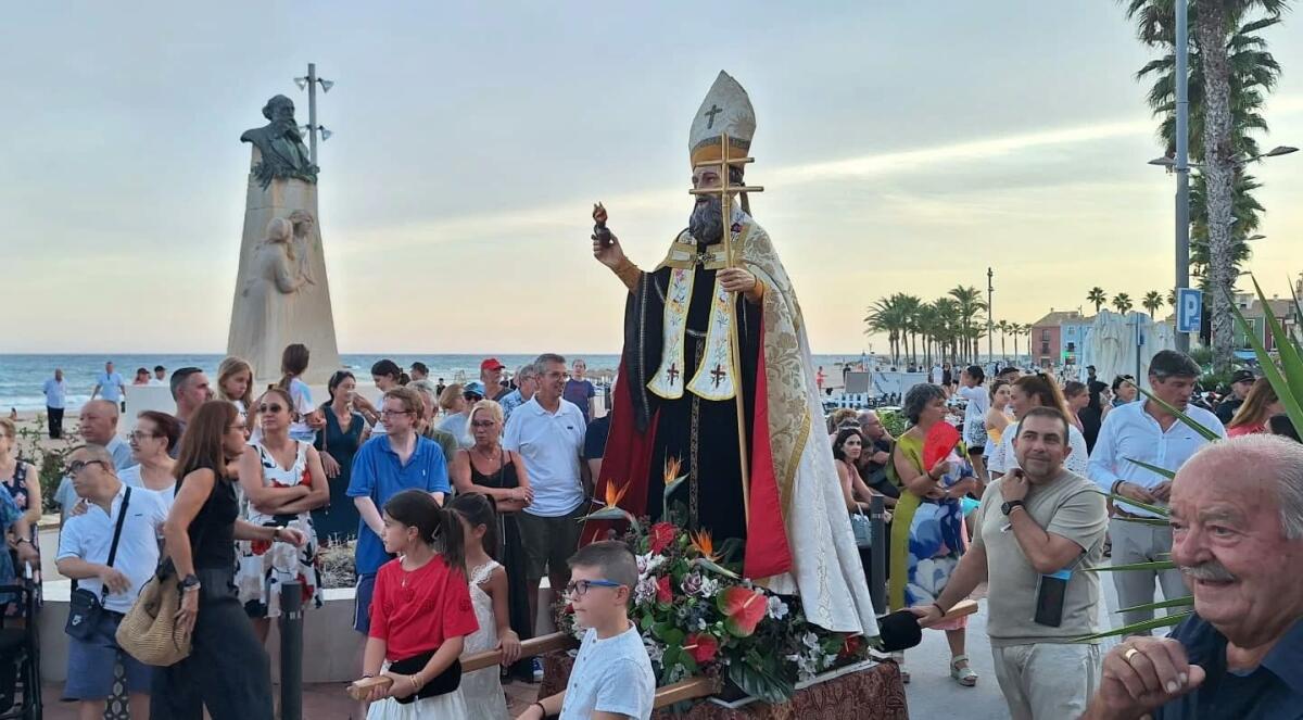 El barrio de la playa de Villajoyosa celebra las fiestas en honor a San Agust&iacute;n