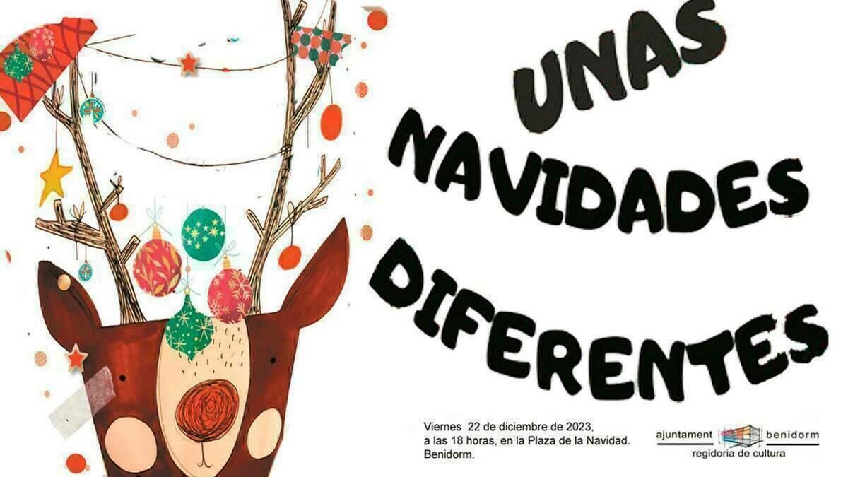 ‘Unas navidades diferentes’ en la Plaza de la Navidad de Benidorm 