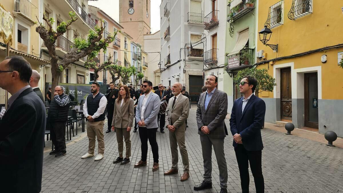 Villajoyosa celebra la festividad de Sant Vicent Ferrer con la procesión “dels combregats”