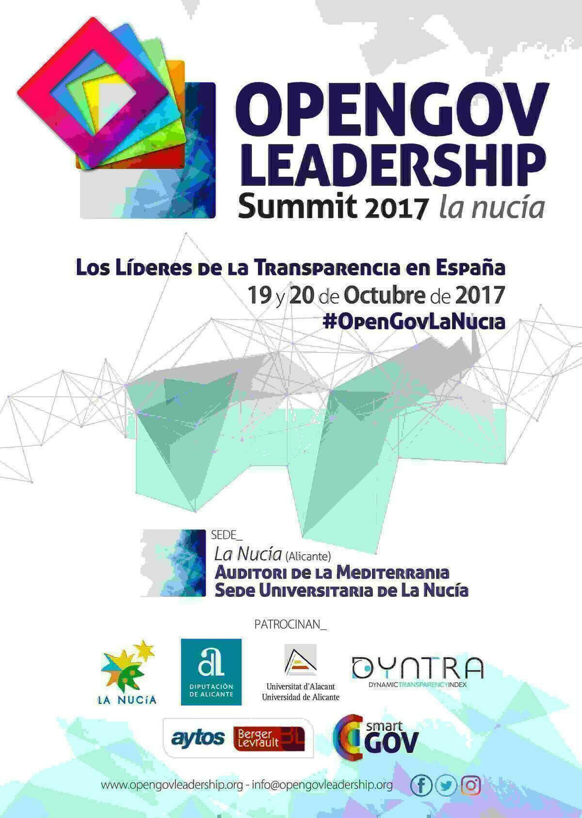 Abiertas las inscripciones para el  congreso &ldquo;Los L&iacute;deres de la Transparencia en Espa&ntilde;a&rdquo;