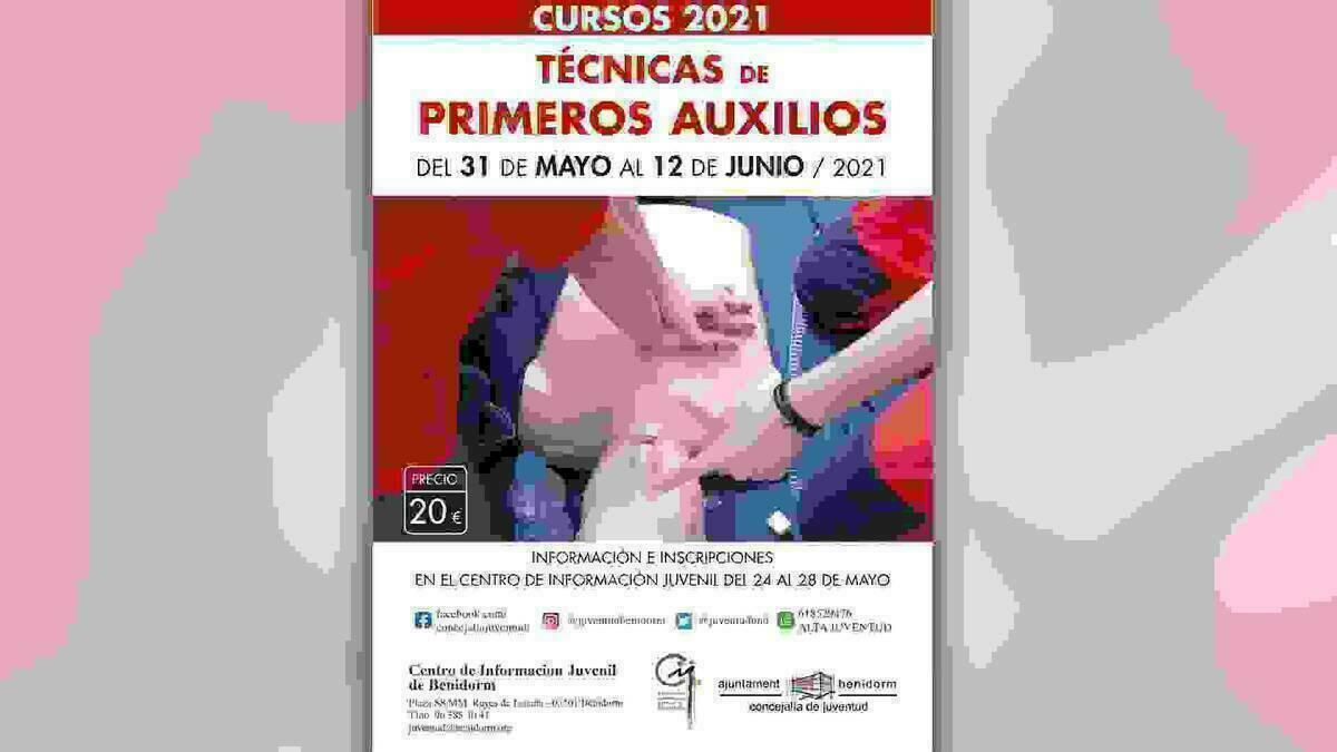 La Concejalía de Juventud programa un curso de Primeros Auxilios