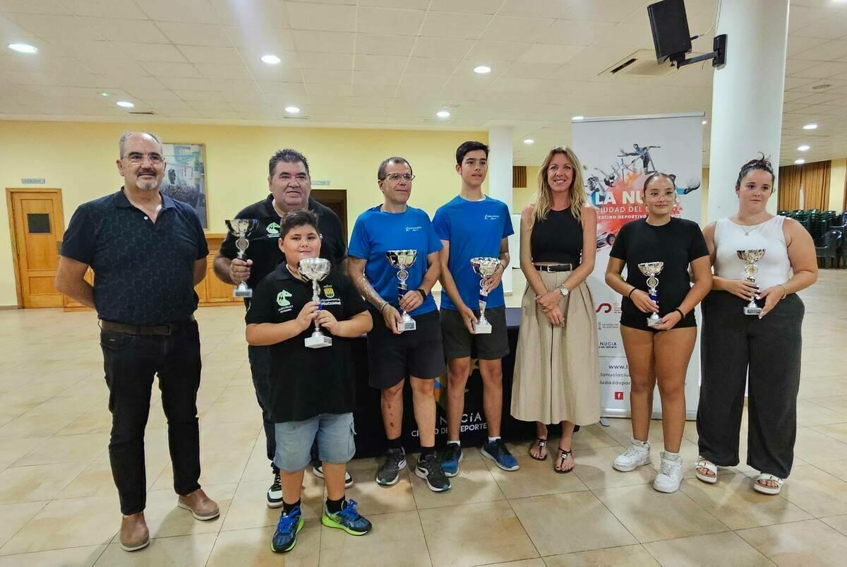 Morat&oacute; y Mulet ganan el I Torneo Intergeneracional de Ajedrez de La Nuc&iacute;a