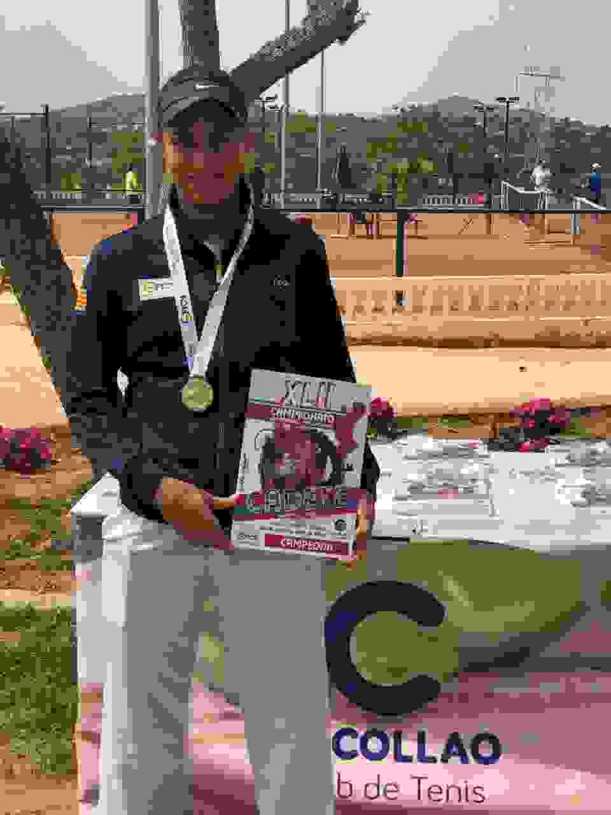 Luc&iacute;a Llinares gana el Auton&oacute;mico de Tenis Cadete