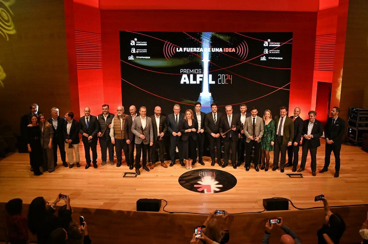 Terciario Avanzado valora el esfuerzo de empresas e instituciones de la provincia de Alicante en la XII edición de los Premios Alfil