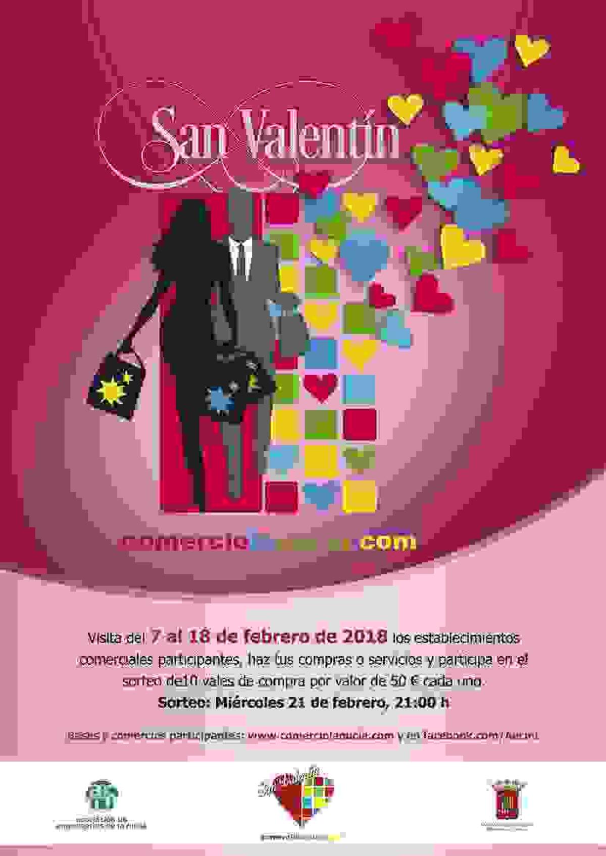 500 &euro; en premios en la Campa&ntilde;a Comercial de San Valent&iacute;n de La Nuc&iacute;a