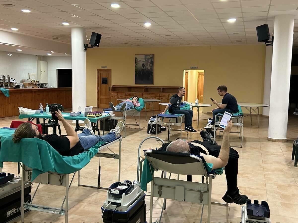 31 donantes de sangre en la decimosexta captación del año