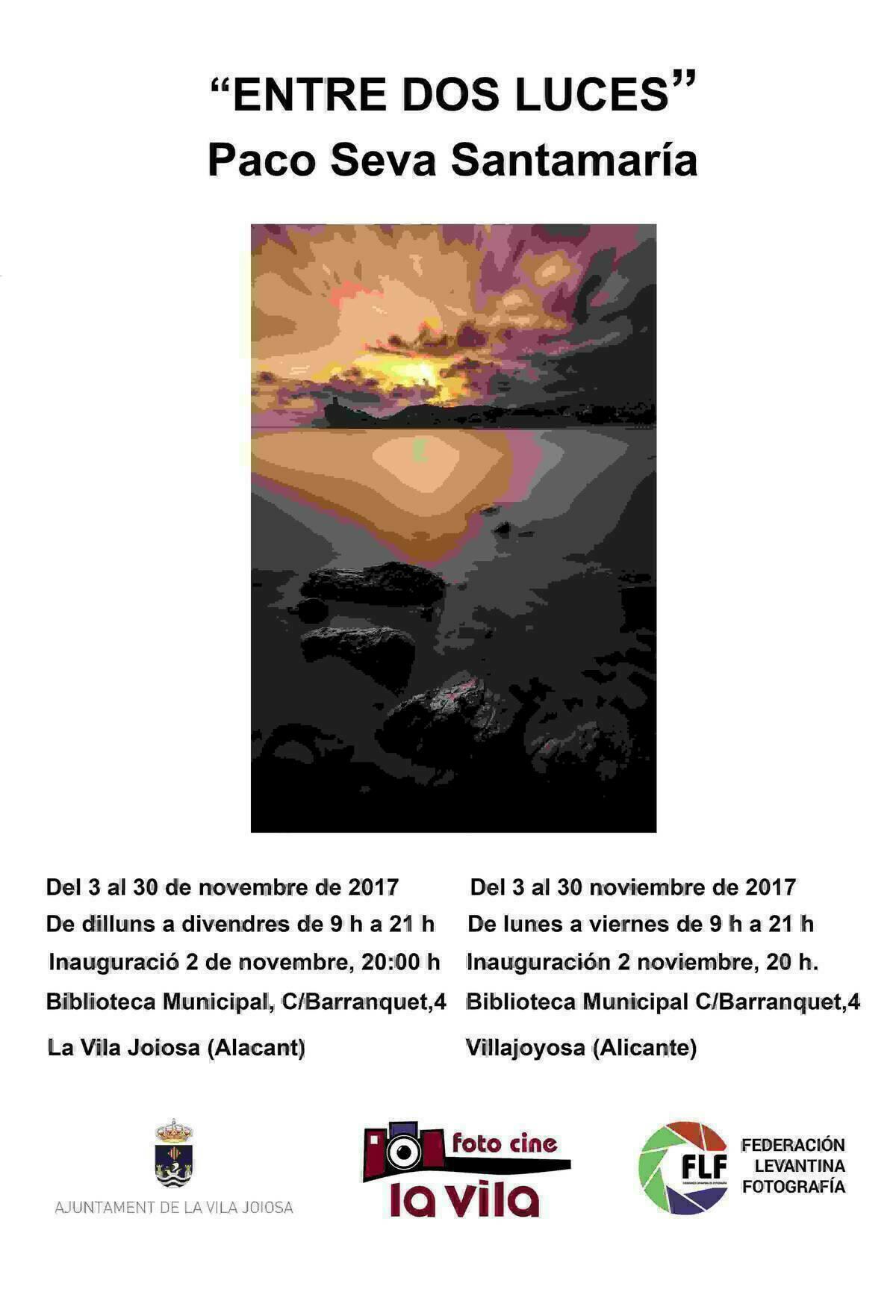 Pintura y fotograf&iacute;a en noviembre en la Vila Joiosa