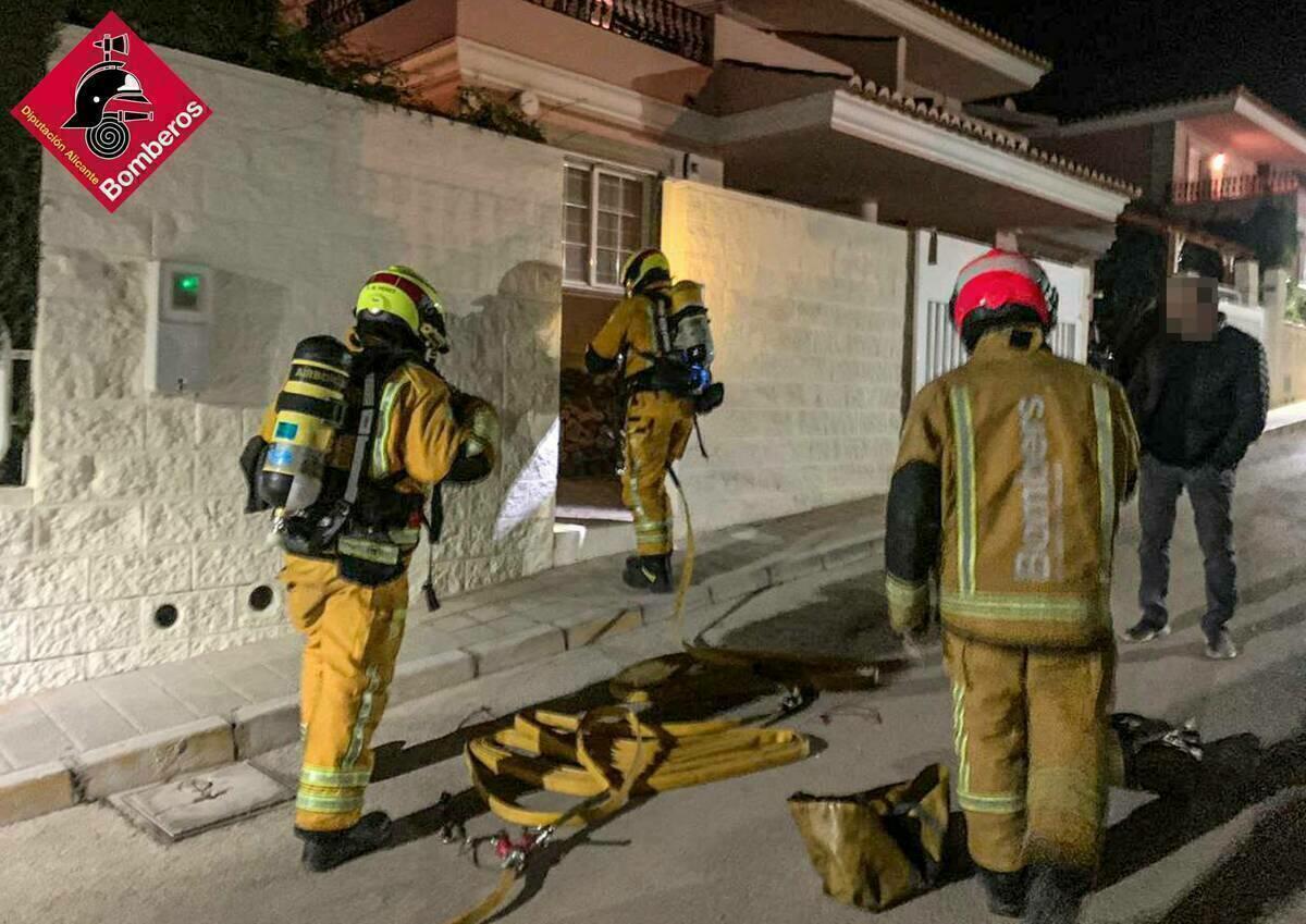 INCENDIO EN BENIDORM