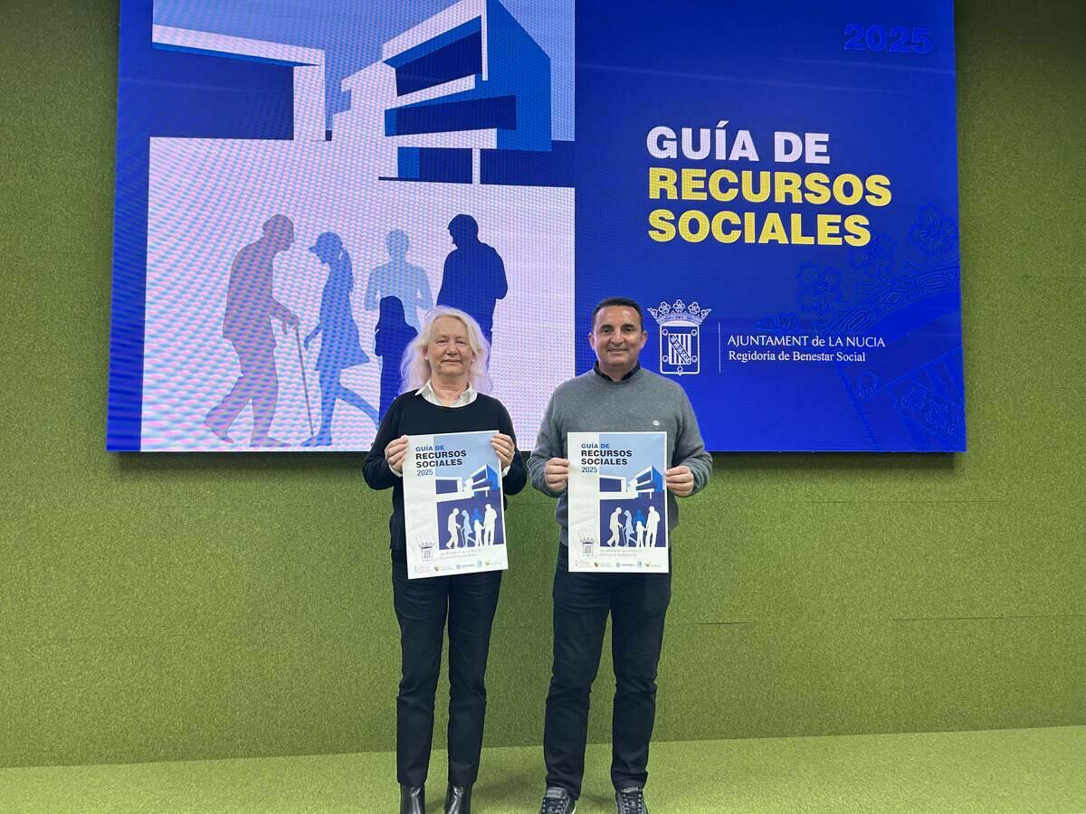 La nueva “Guía de Recursos Sociales de La Nucía” informa sobre las 51 ayudas y servicios 