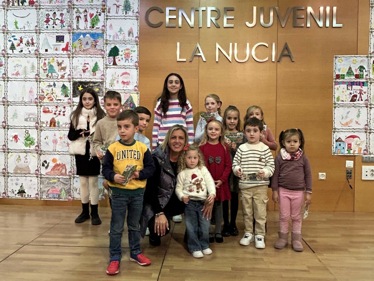 El XVI Concurso de Dibujo Navidad reúne 700 dibujos de escolares nucieros