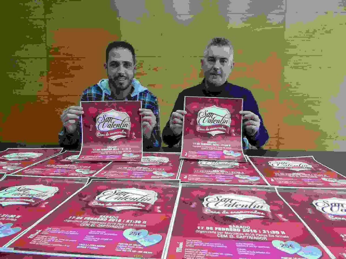 La Nucía · Els Majorals organizan una Cena de “San Valentín” en el CEM Captivador