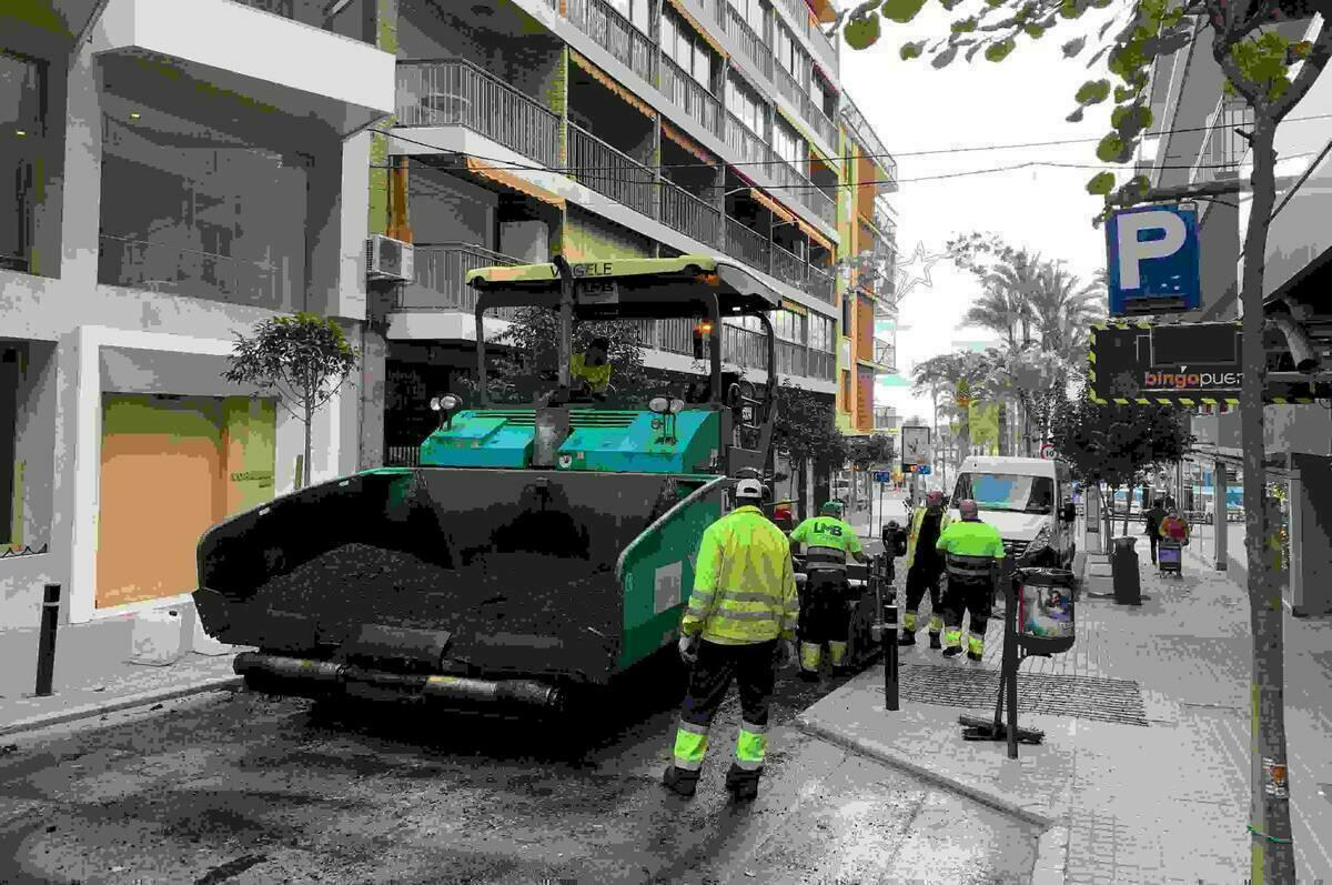 El tramo final de Almendros se abrirá el próximo fin de semana