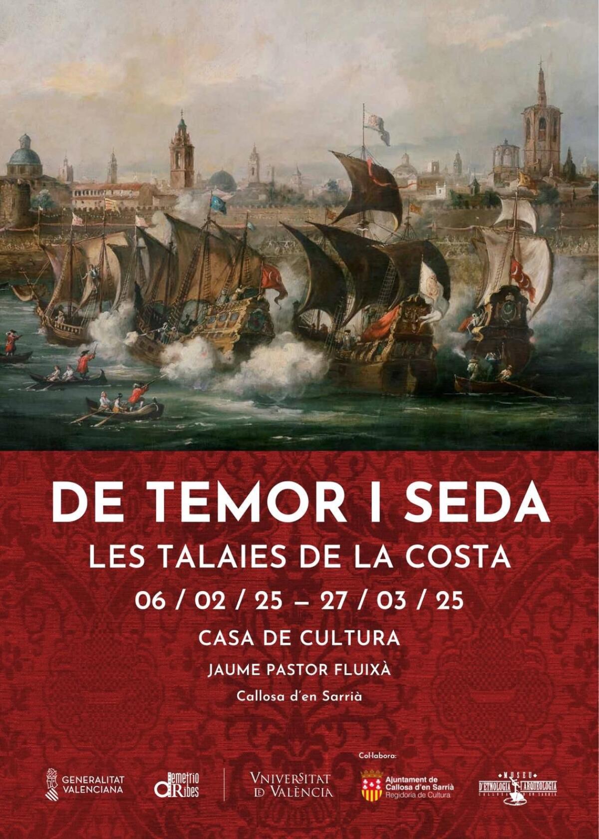 Inaugurada la exposición “De Temor i Seda” en Callosa d’en Sarrià 