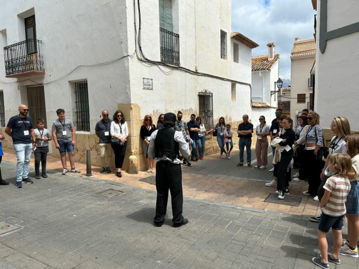 Las visitas turísticas teatralizadas 2023 arrancaron el domingo