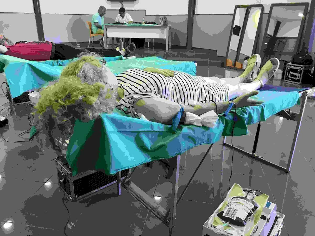 La Nuc&iacute;a &middot; 35 donantes de sangre ayer en el Centro Social de Nou Espai