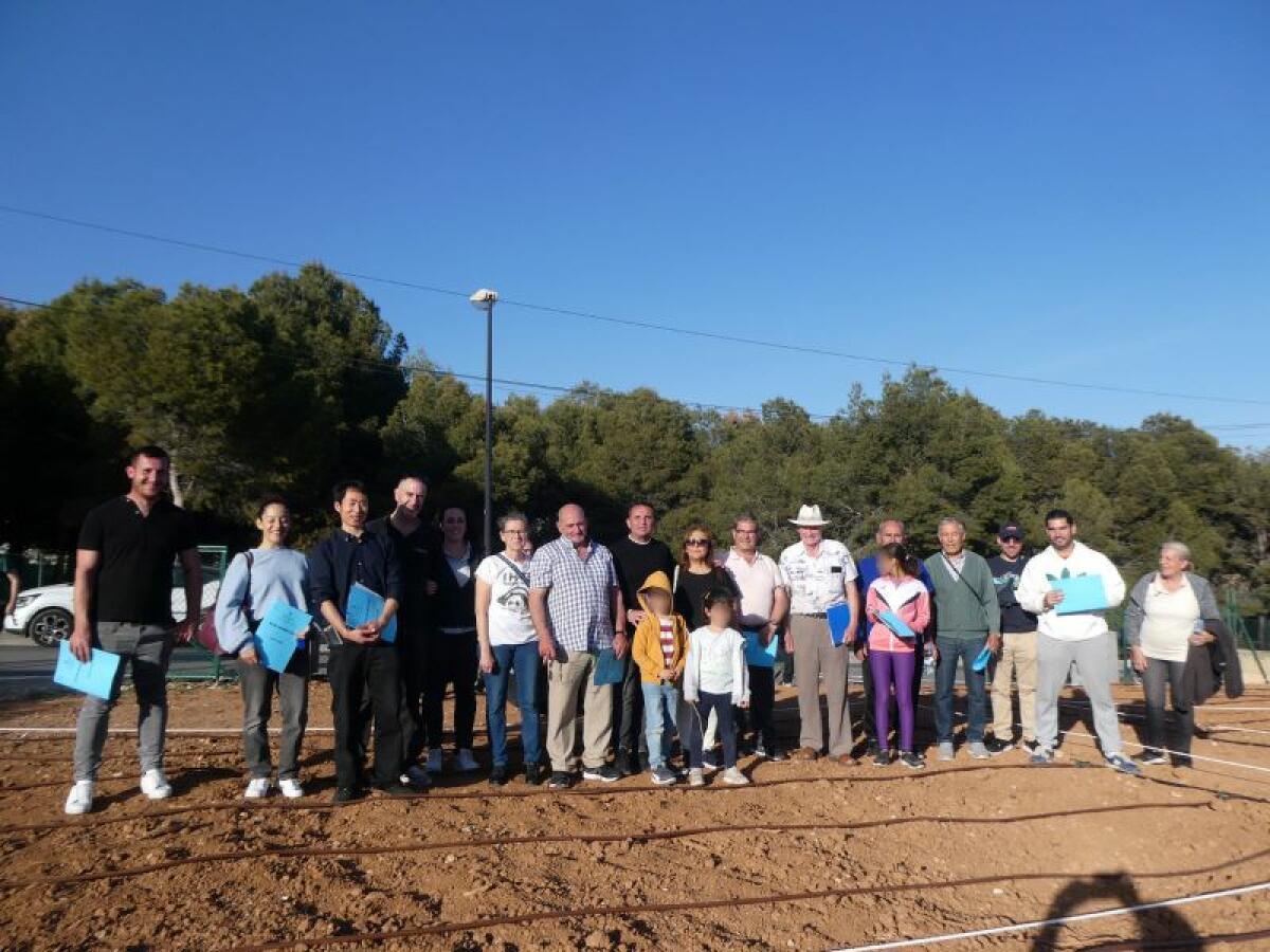 La Nucía entrega los 14 nuevos Ecohuertos en Pinar de Garaita