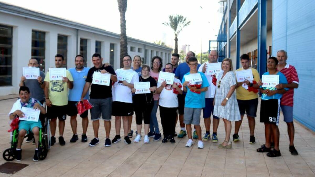 Fin de curso de la Escuela deportiva para personas con diversidad funcional