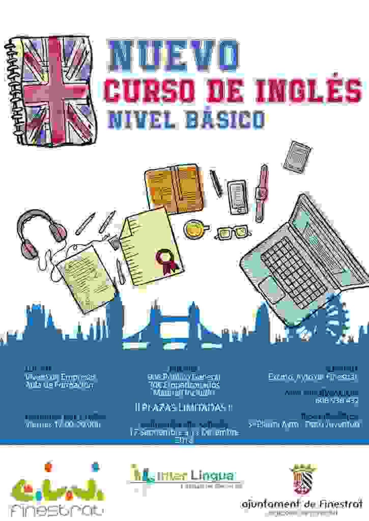 La Concejal&iacute;a de Juventud de Finestrat organiza un curso de ingl&eacute;s para ayudar a los j&oacute;venes a ampliar su formaci&oacute;n en idiomas