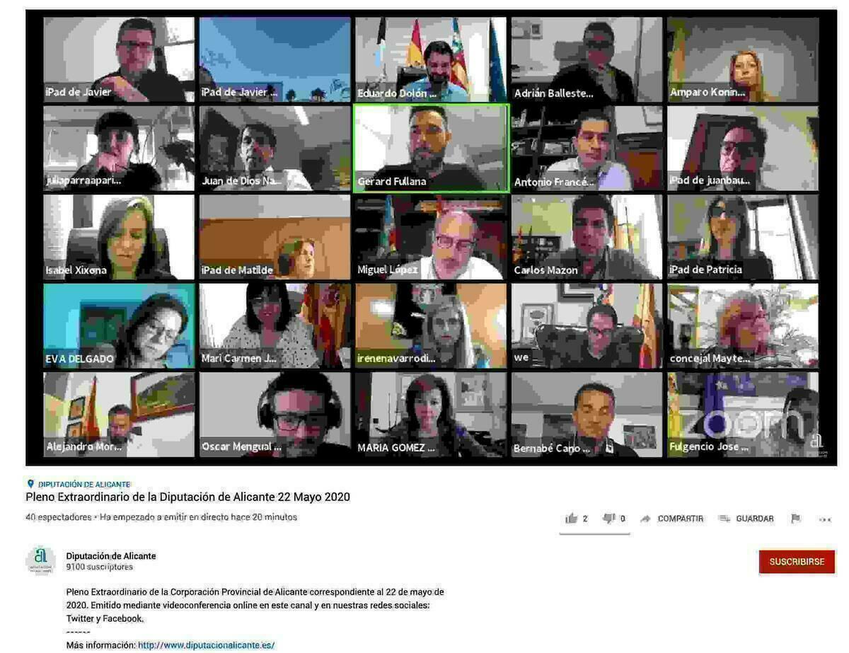 La Diputación ha tramitado cerca del 90% de las ayudas a autónomos, profesionales y pymes para hacer frente a la crisis derivada del COVID