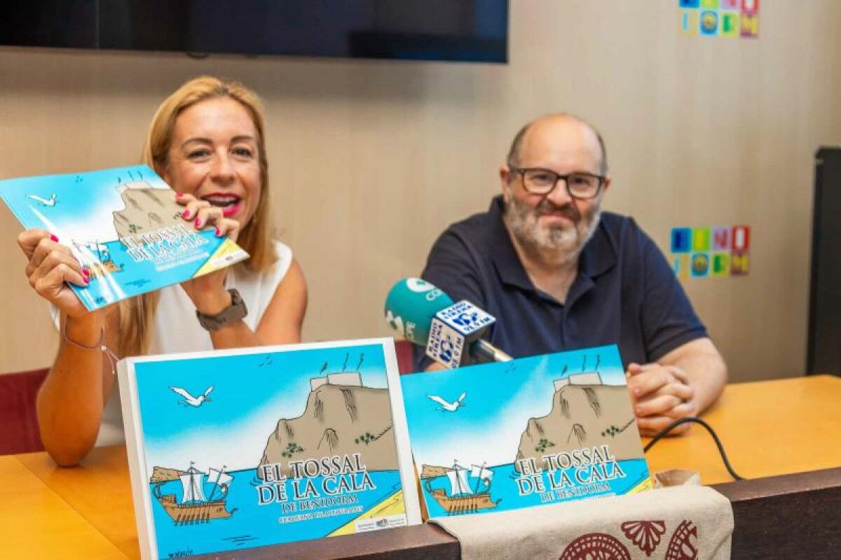 Benidorm edita un cuaderno de actividades del yacimiento romano del Tossal de La Cala con ilustraciones de Malagón 