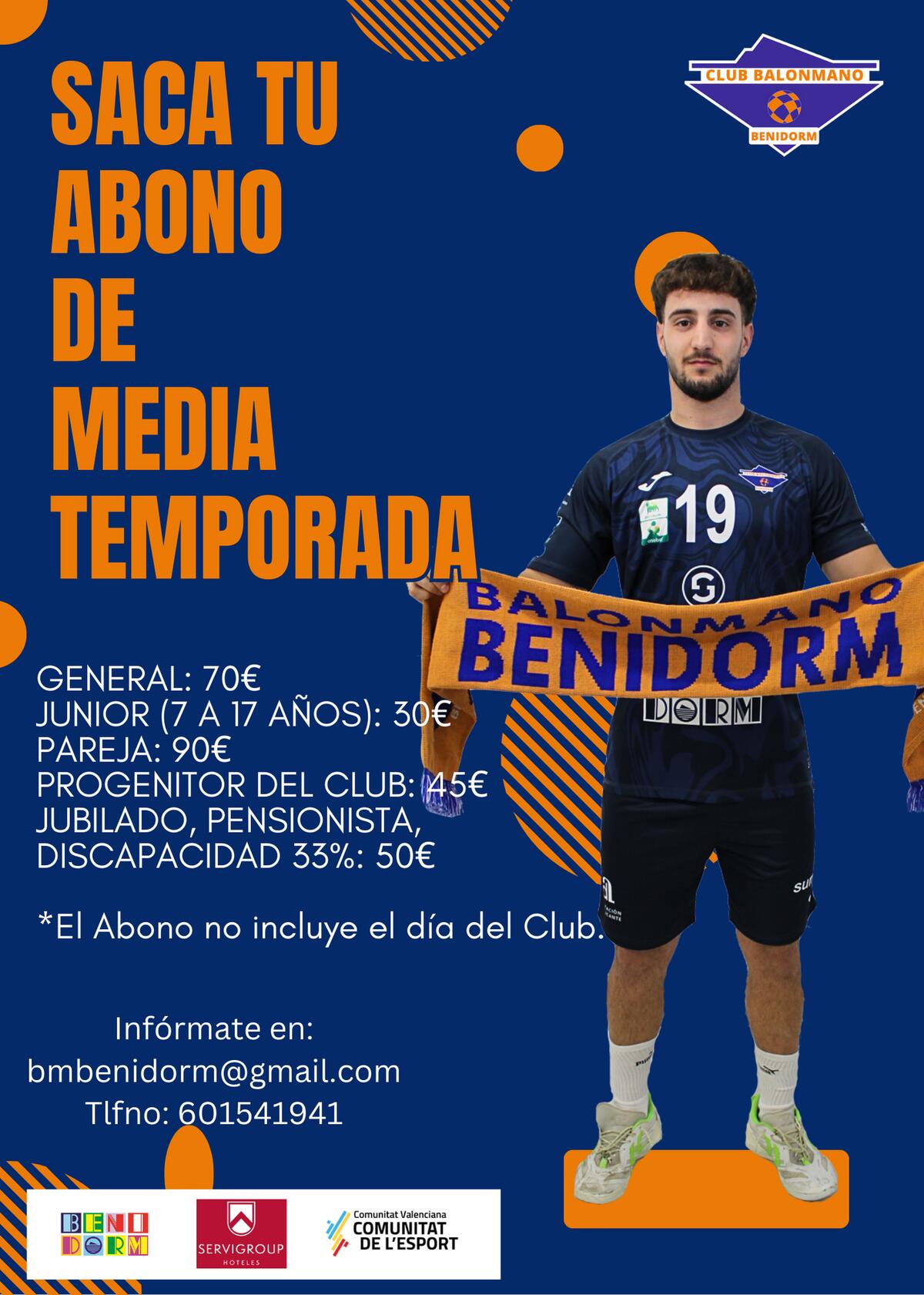 El Servigroup Hoteles Benidorm saca su campaña de abonados de media temporada