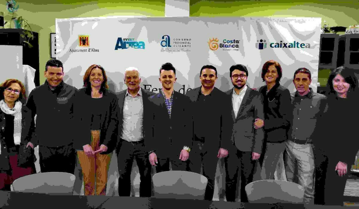 Éxito en la presentación de la Junta Directiva de Feria de Eventos Altea