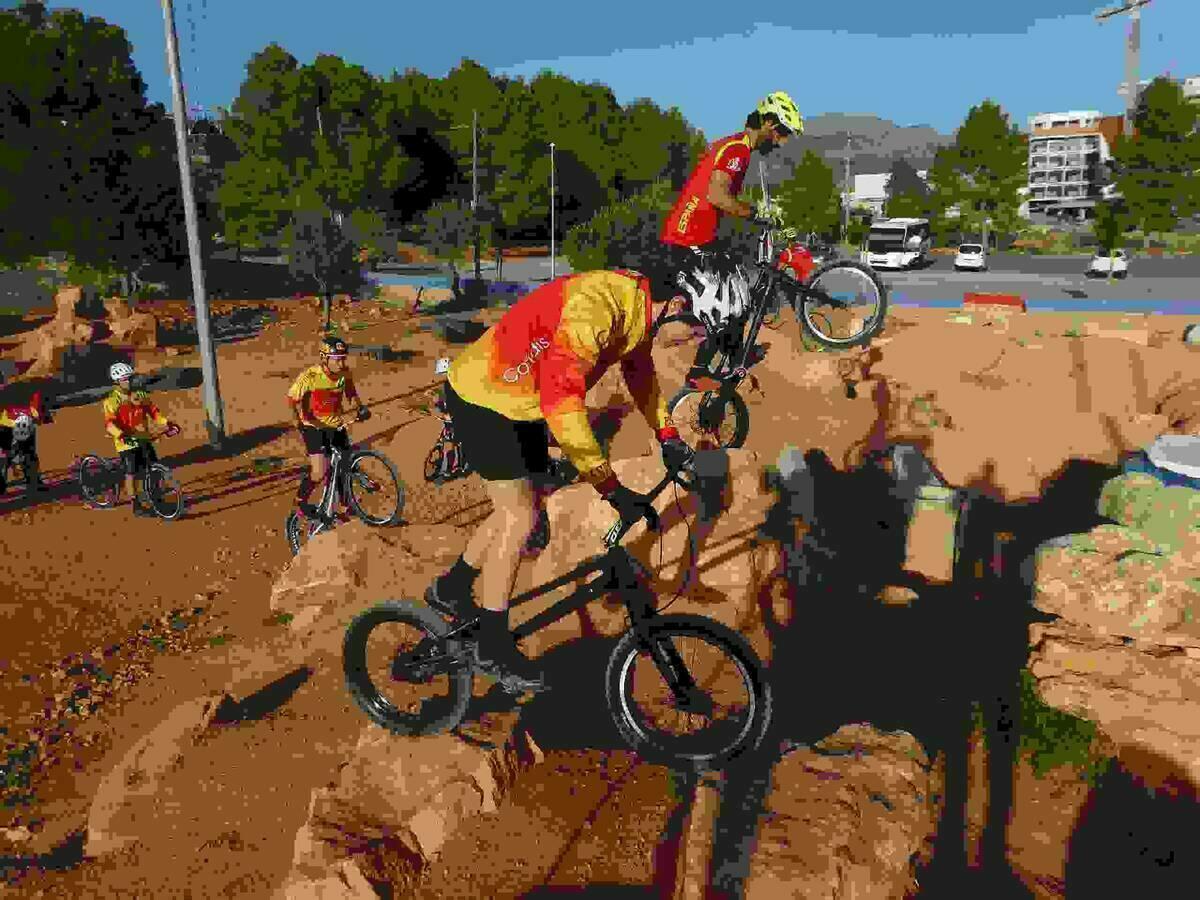 La Selección Española de Trial Bike se concentró en La Nucía