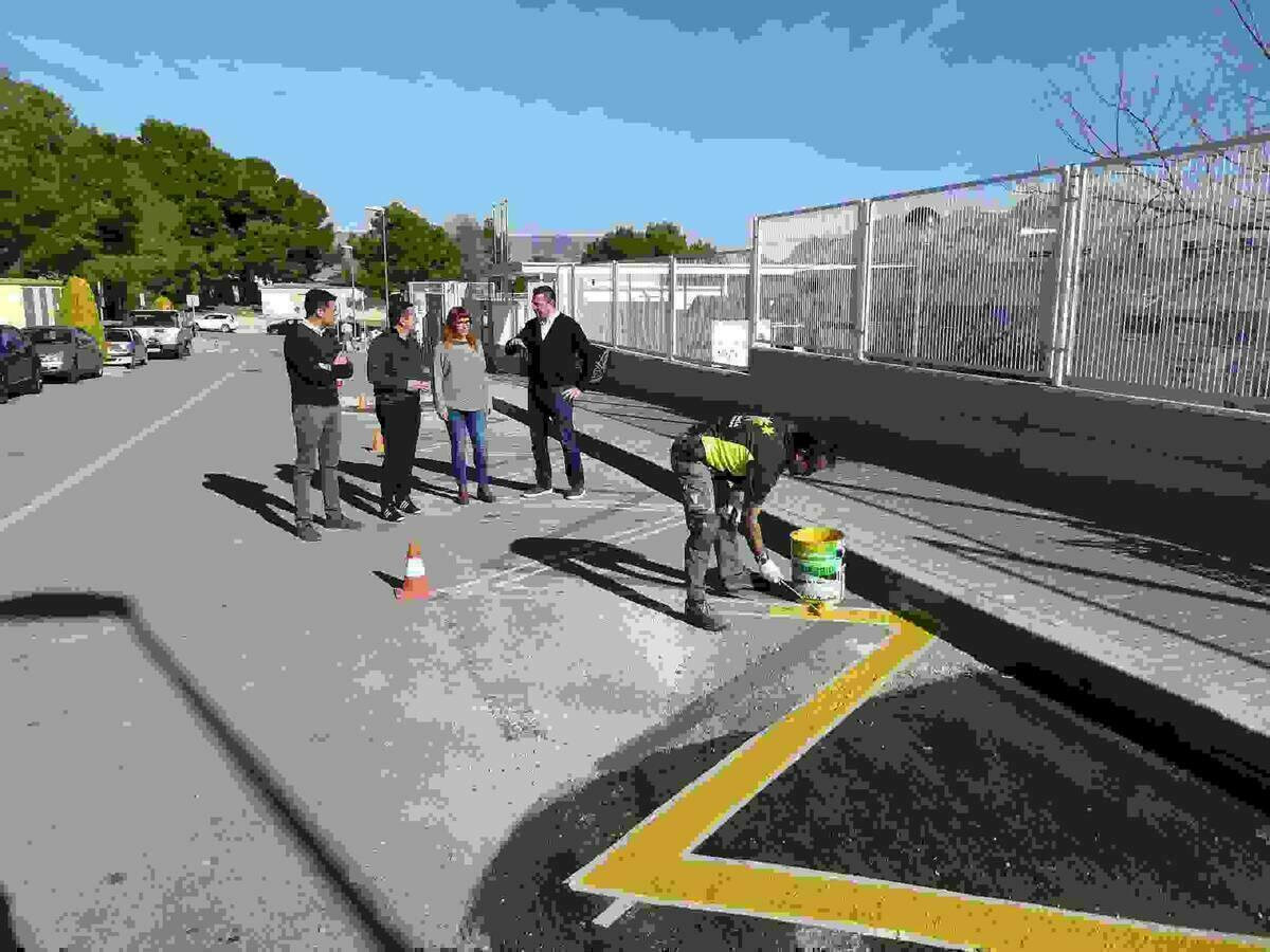 La Nuc&iacute;a &middot; 3.000 &euro; para ampliar el parking del b&uacute;s del Colegio Muixara 