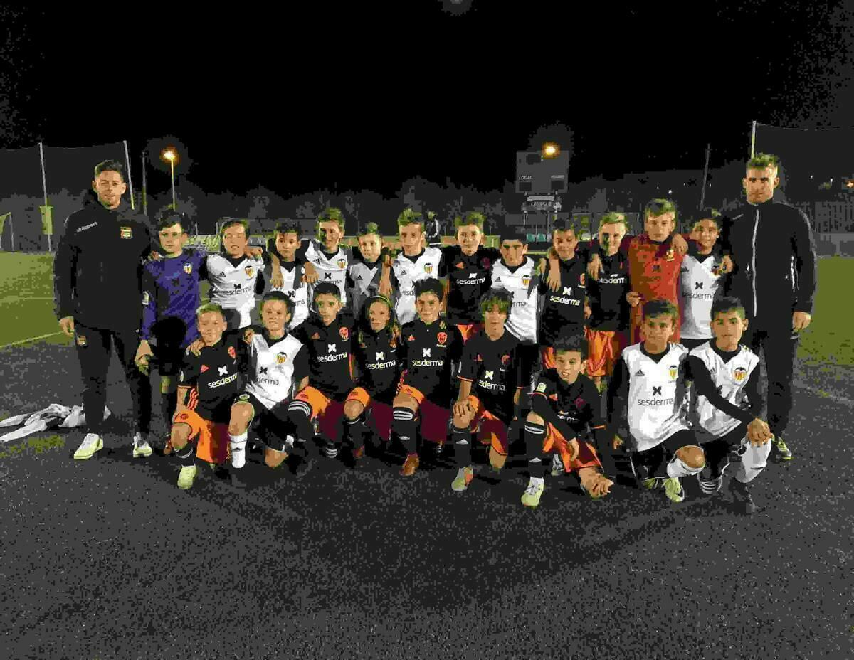 45 niños participaron en la captación del Valencia C.F, en La Nucía