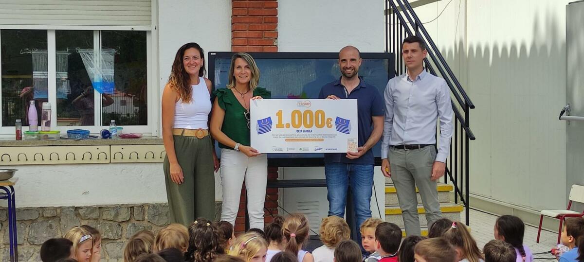 El CEIP L’Olla ganador del Concurso del Día del Deporte 2025