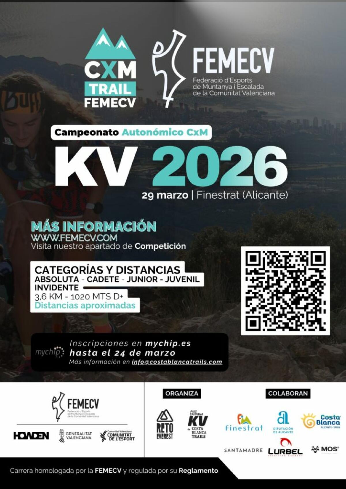 KM Vertical Puig Campana + Reto Inclusivo Puig Campana 