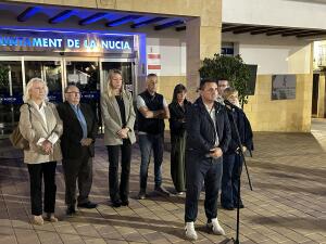 La Nuc&iacute;a realiz&oacute; un &ldquo;minuto de silencio&rdquo; por el accidente ferroviario de Urda