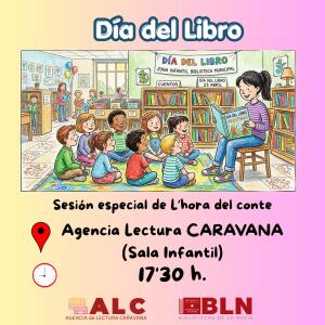 La Nuc&iacute;a conmemora el &ldquo;D&iacute;a del Libro&rdquo; con una sesi&oacute;n especial de l&rsquo;Hora del Conte 