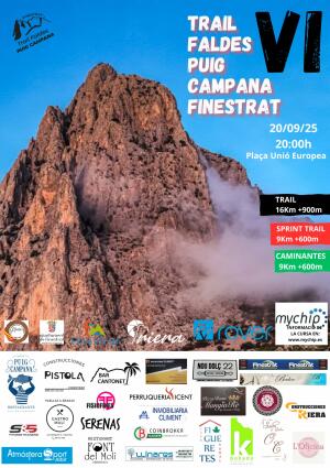 FINESTRAT SE PREPARA PARA LA TRAIL NOCTURNA “FALDES PUIG CAMPANA” 
