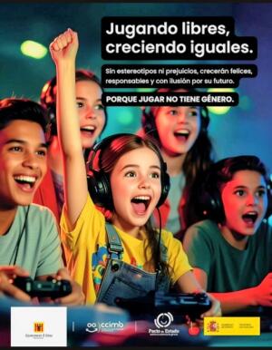 Igualtat presenta la campanya nadalenca de joguets no sexistes "Jugant lliures creixent iguals"