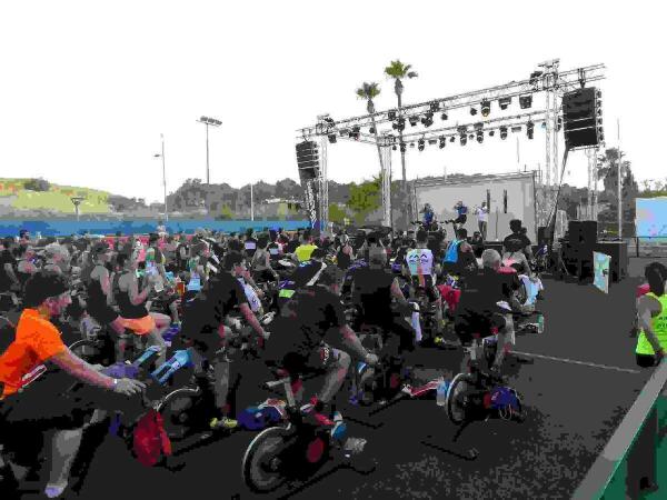 250 riders pedalearon en Evo Ride de La Nuc&iacute;a