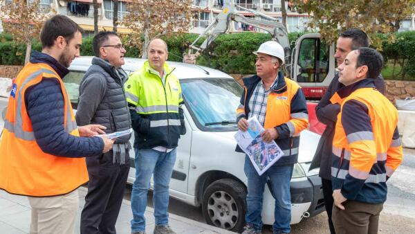 La avenida Montecarlo contará con una red de agua regenerada tras la finalización de la obra de renovación de infraestructuras hídricas  