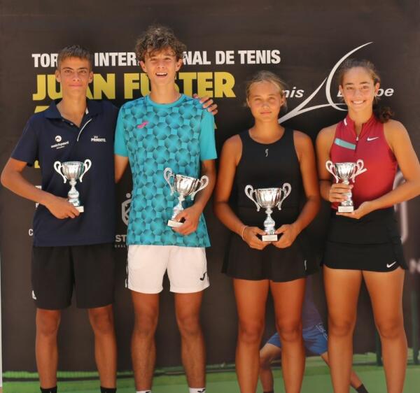 El español Valentín González y la ucraniana Mary Sidelnyk ganadores del XIII Tennis Europe Sub 14 “Juan Fuster Zaragoza”