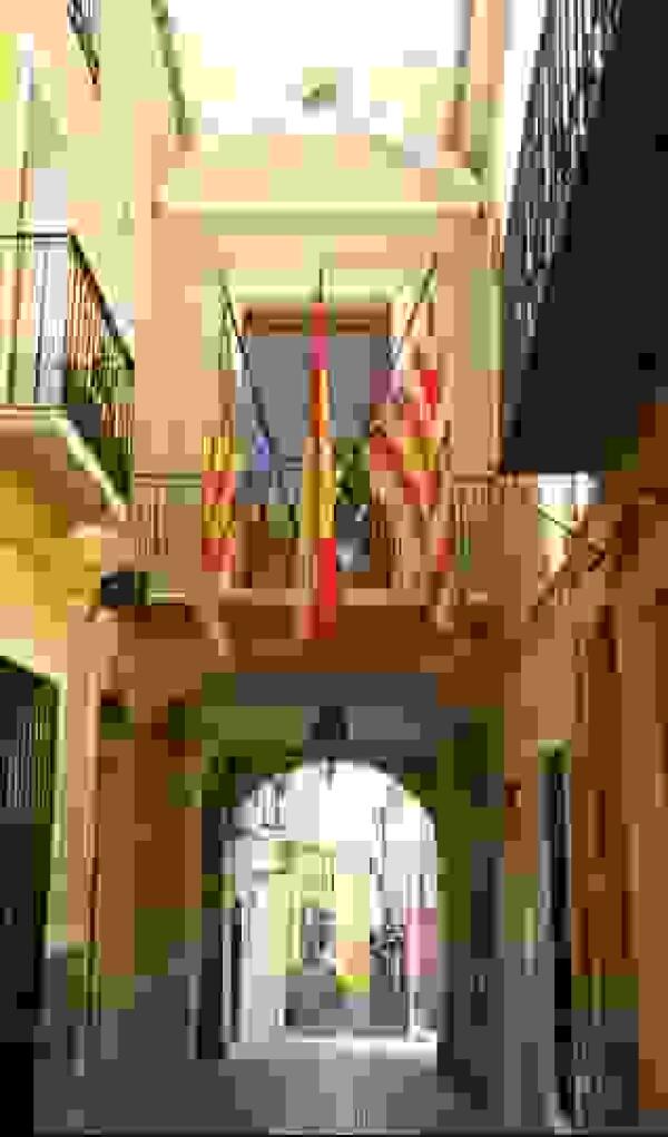 La Vila &middot; Patrimonio ensancha y rebaja las aceras de la calle Col&oacute;n para mejorar la accesibilidad en la zona de la Costera Pastor 