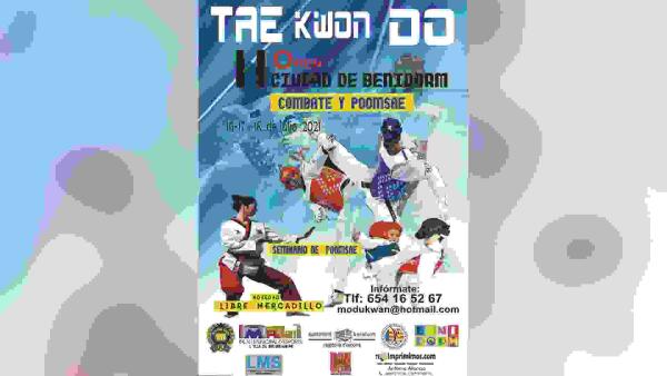 El Palau d’Esports, sede del II Open Ciudad de Benidorm de Taekwondo